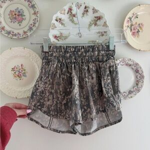 Lululemon Patterned Tracker Shorts
